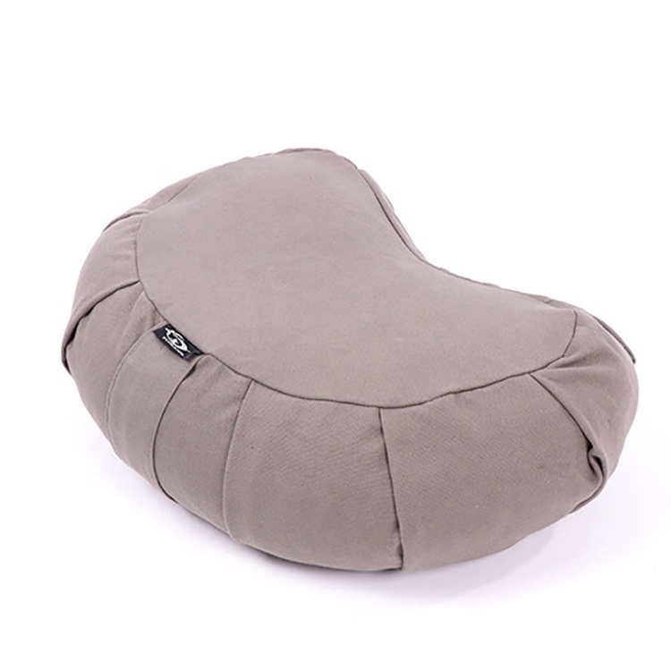 Fashion organic buckwheat hull filled outdoor meditation cushion for yoga