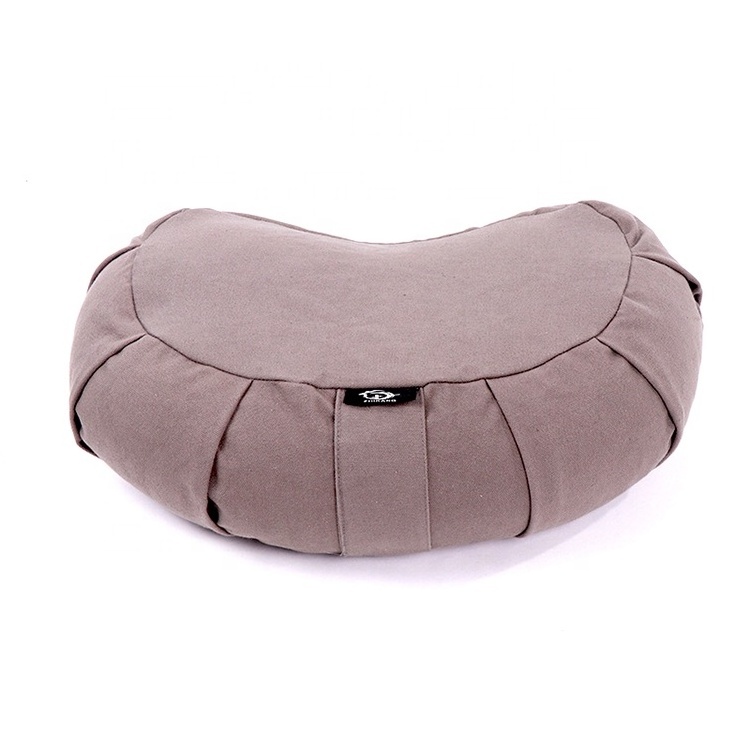 Fashion organic buckwheat hull filled outdoor meditation cushion for yoga