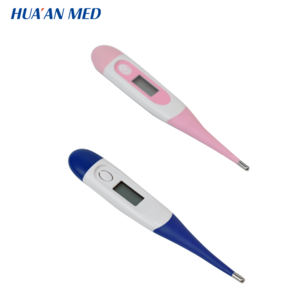 HUAAN  Wholesale Price Body Temperature Fever Oral Rectal Armpit Medical Clinical Flexible Digital Thermometer For Baby Adults