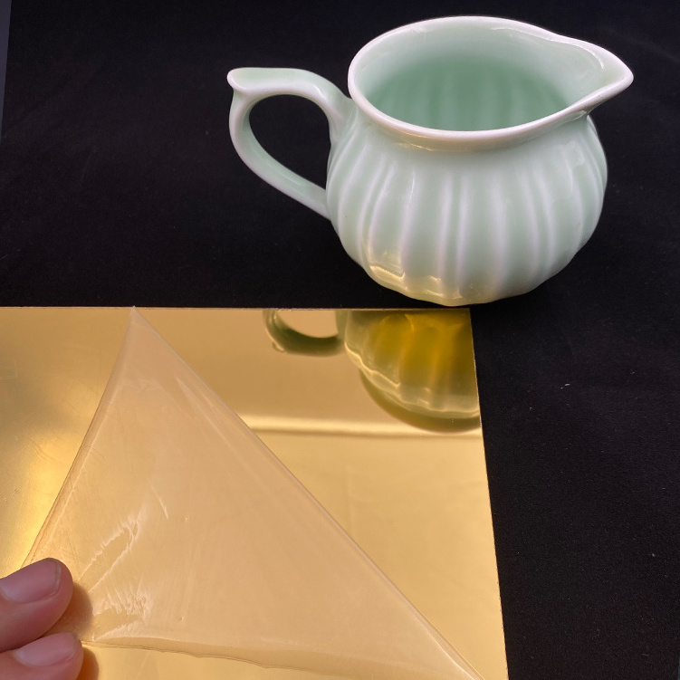 Custom 1 mm  2 mm 3 mm 4 mm 5 mm 6 mm thickness flexible plastic round acrylic mirror sheet