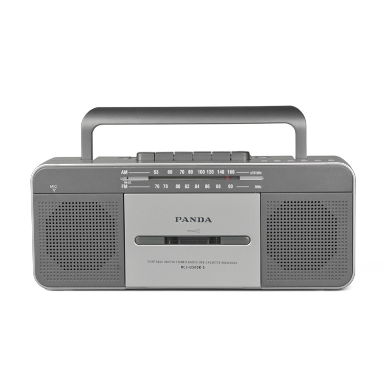 Factory Price High Quality Portable Radio Hi Fi Cassette Recorder Deck Tape Player Retro Cassette Player