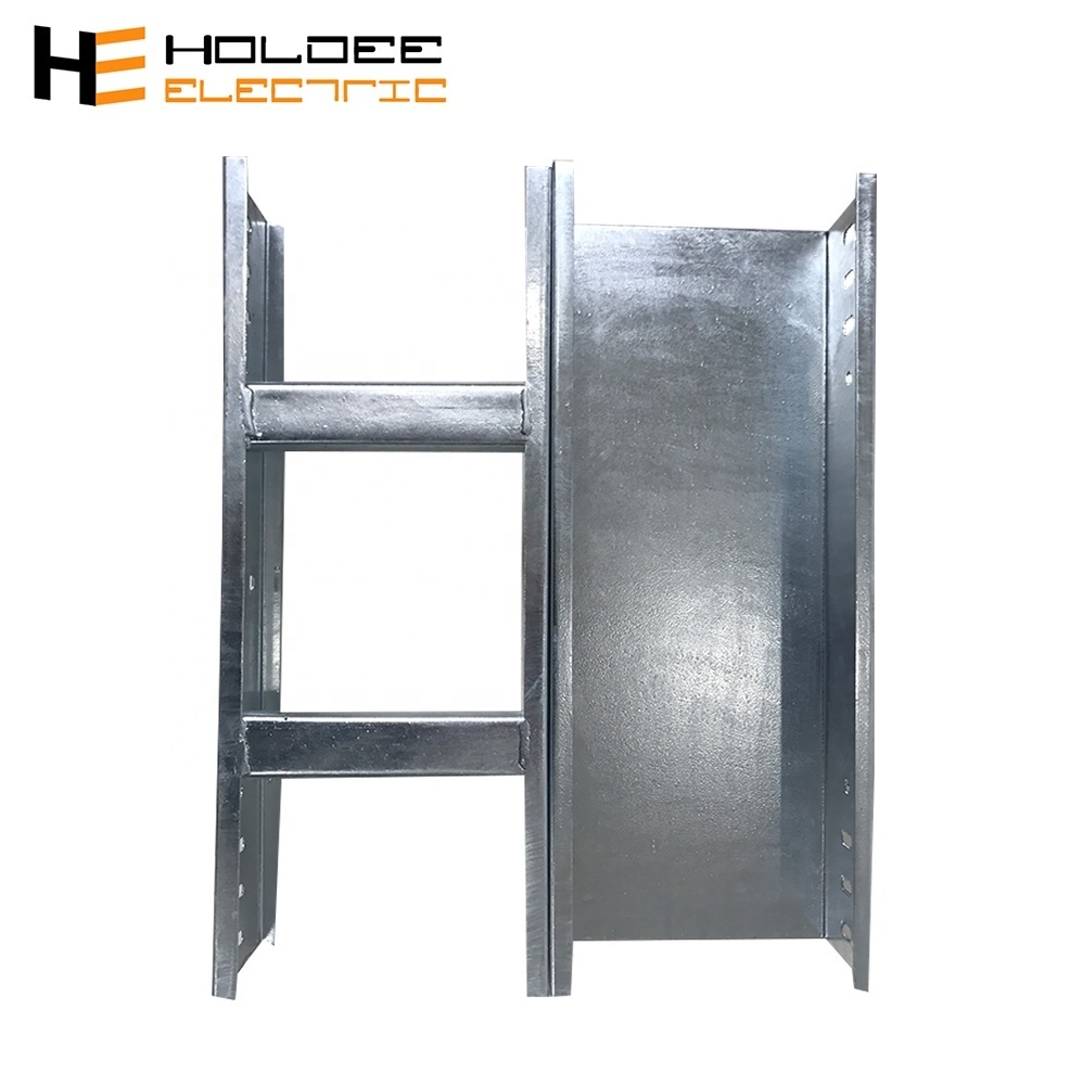 304 Steel Tray 600mm Width Punching Rack Runway Support Outdoor Cheapest Price Straight Cable Ladder