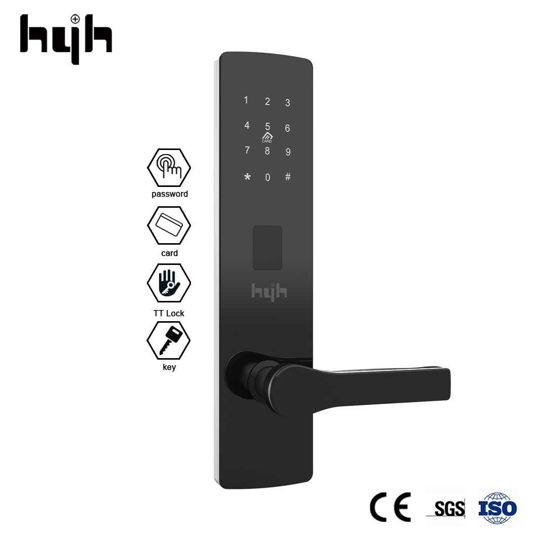 Guangdong-hyh RFID Card Password Smart Digital Keypad Smart Home Inside Room Electronic Door Lock