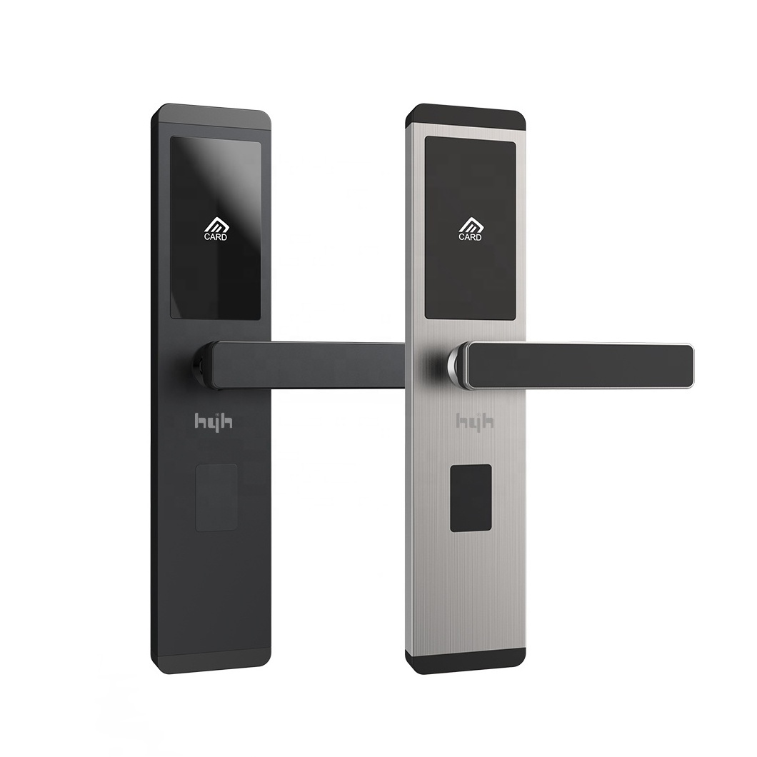 Guangdong-hyh Best Sell Security Keyless Smart Life Silver Hotel Key Card Hotel Korea Digital Door Lock