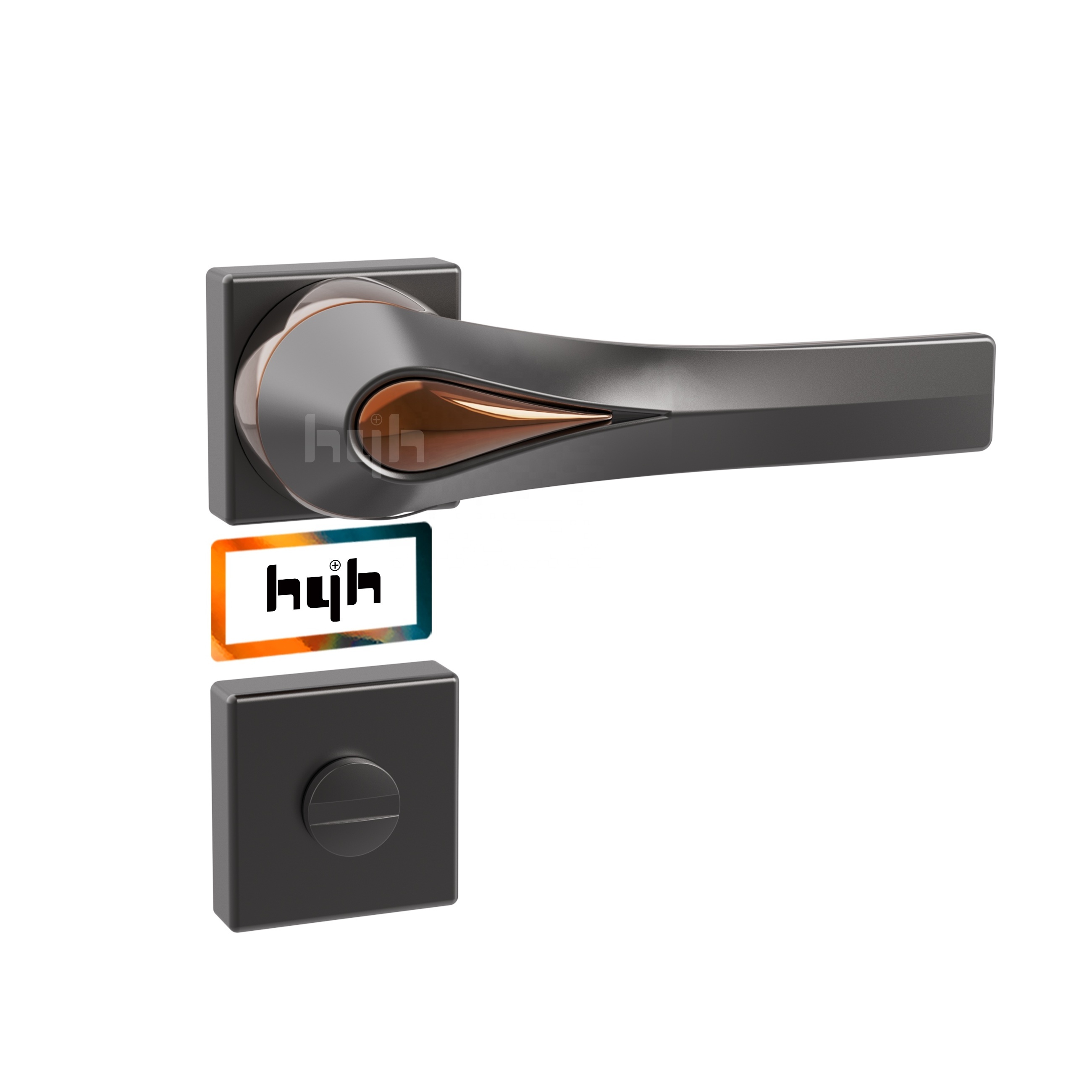 hyh Zinc Alloy Warehouse Security Lock Body Union 2 Lever Parts Names Magnetic Door Lock