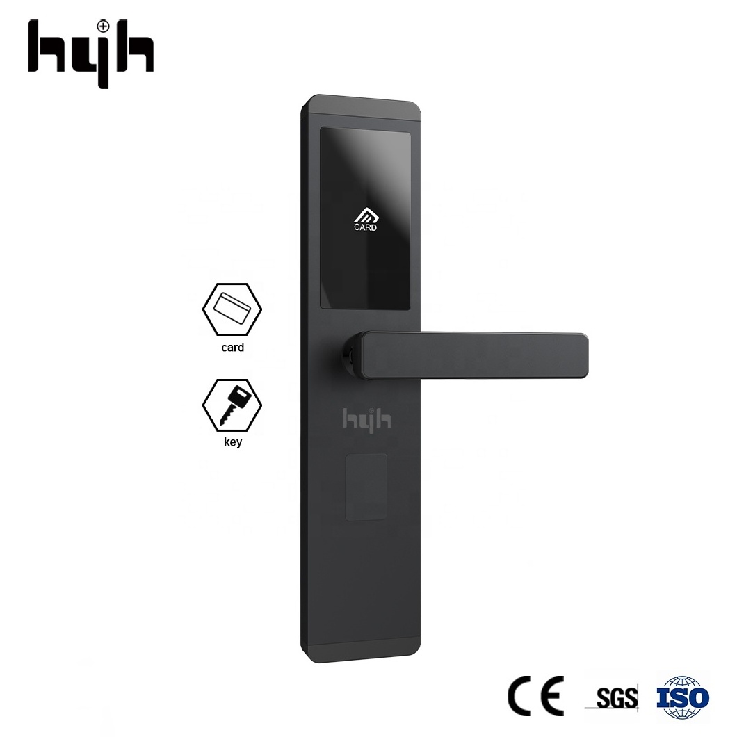 Guangdong-hyh Best Sell Security Keyless Smart Life Silver Hotel Key Card Hotel Korea Digital Door Lock