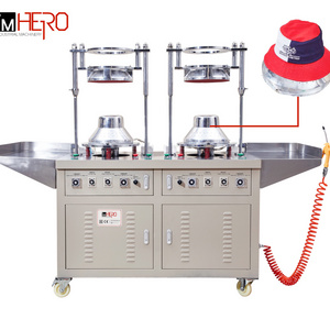 IMHERO single&double heads cap ironing machine automatically hat blocking for bucket hat beret fedora hat ironing