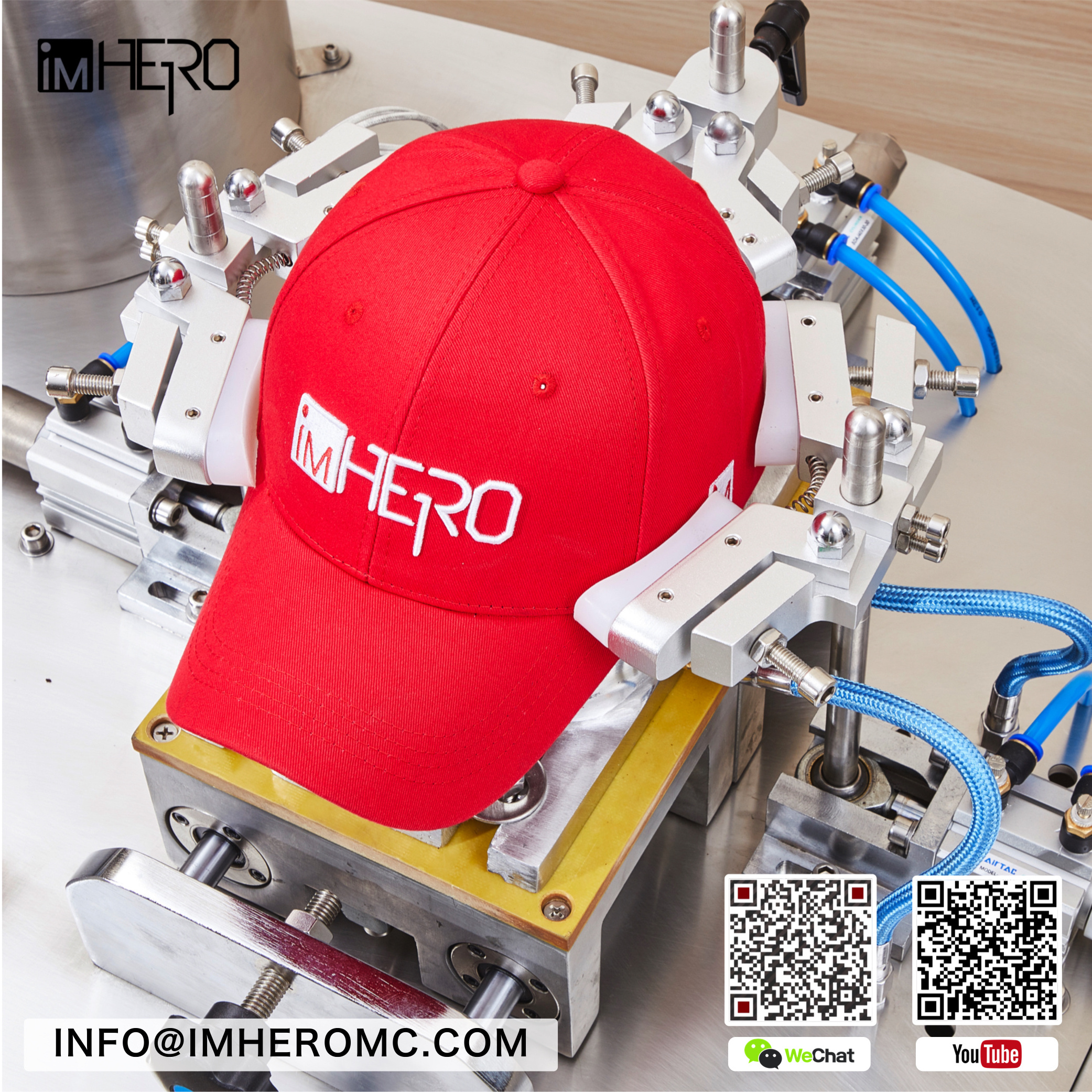 Snapback  & baseball Cap & hat professional industrial machine ; cap blocking machine