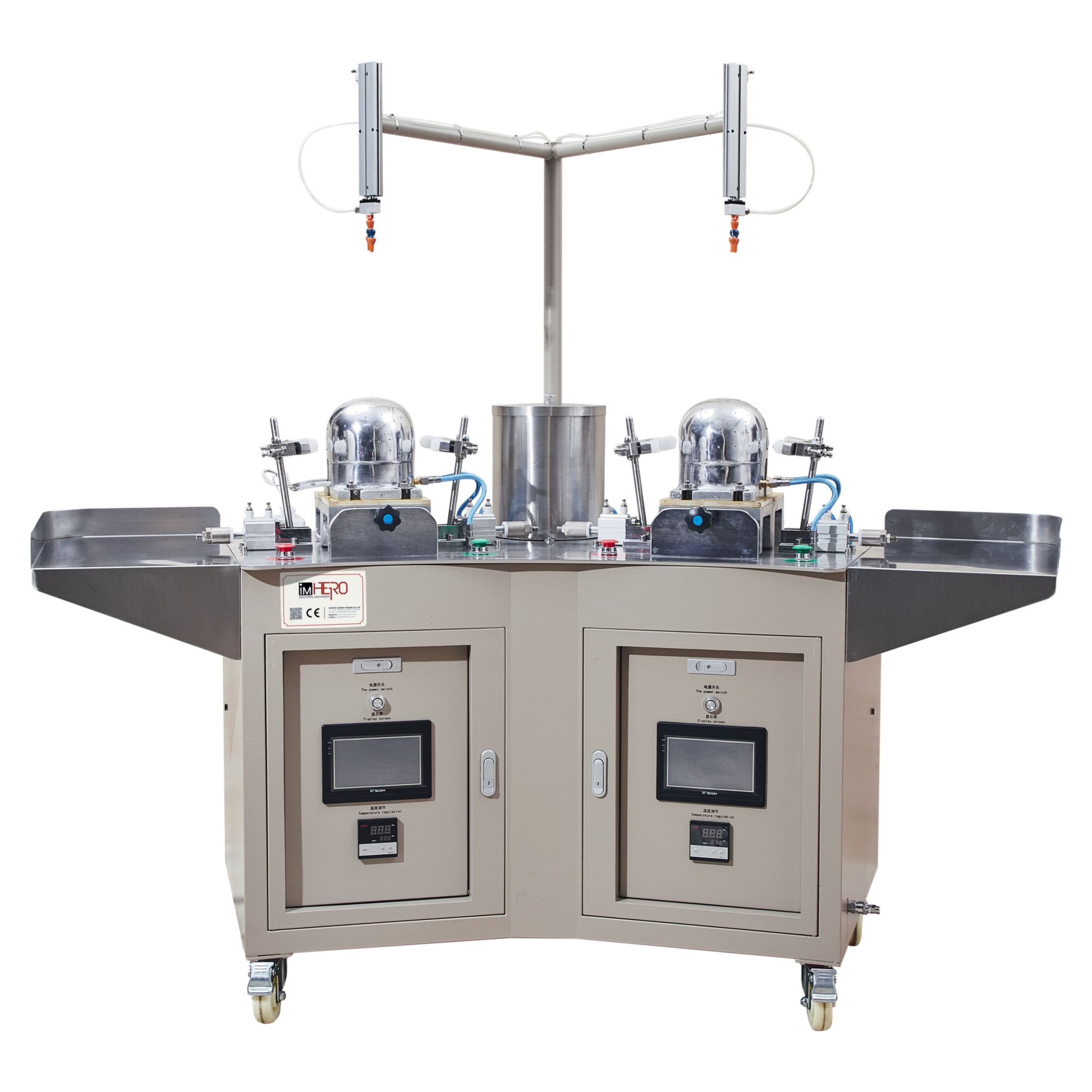 HIGH SPEED Full Equipment MACHINE + TOOLS too Make 1600 CAPS Per 8 Hours hat blocking machine Cap Ironing Machine