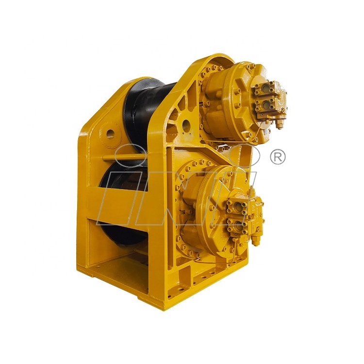 1-5T/10T/15T/20T/25T/30 Ton Used Double Single Drum Free Fall Anchor Hydraulic Winch For Road Recovery Crane Fishing For Sale