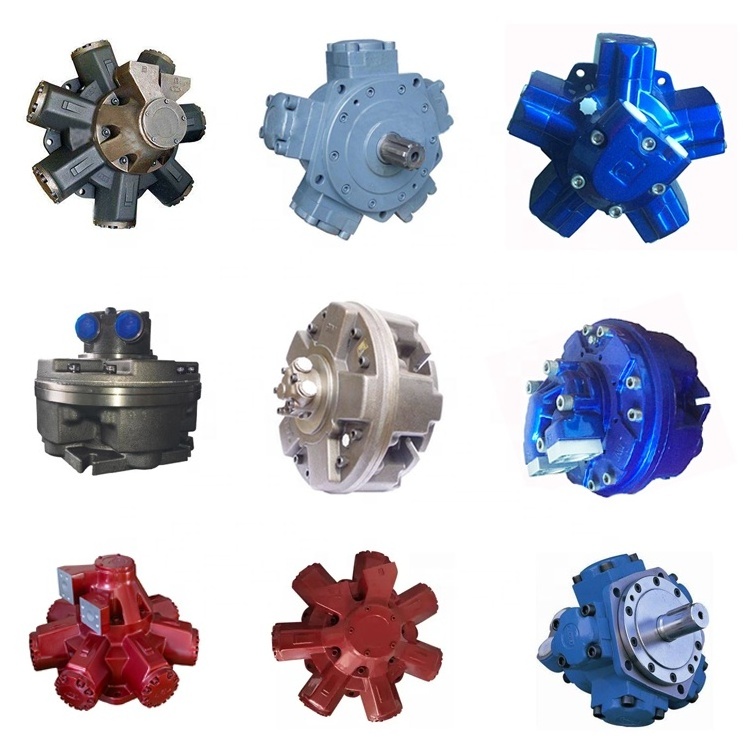 Poclain Hydraulic Motors  Radial Piston Hydraulic Motor For Agriculture