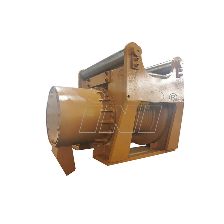 Professional marine winch manufacturer hydraulic anchor mooring towing winch 70 KN for ship boat