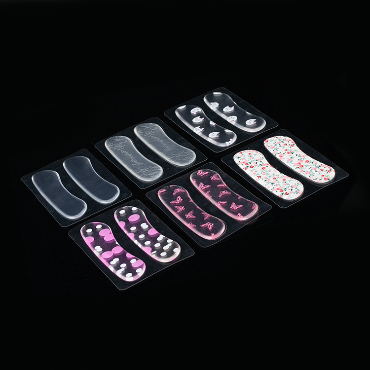 Free sample heel grips for men and women pu insole with poron heel pad self-adhesive heel cushion Inserts