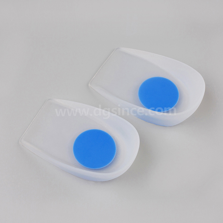 Free sample online shopping silicone gel medica height increase shoe insole silicone heel cups for shoes