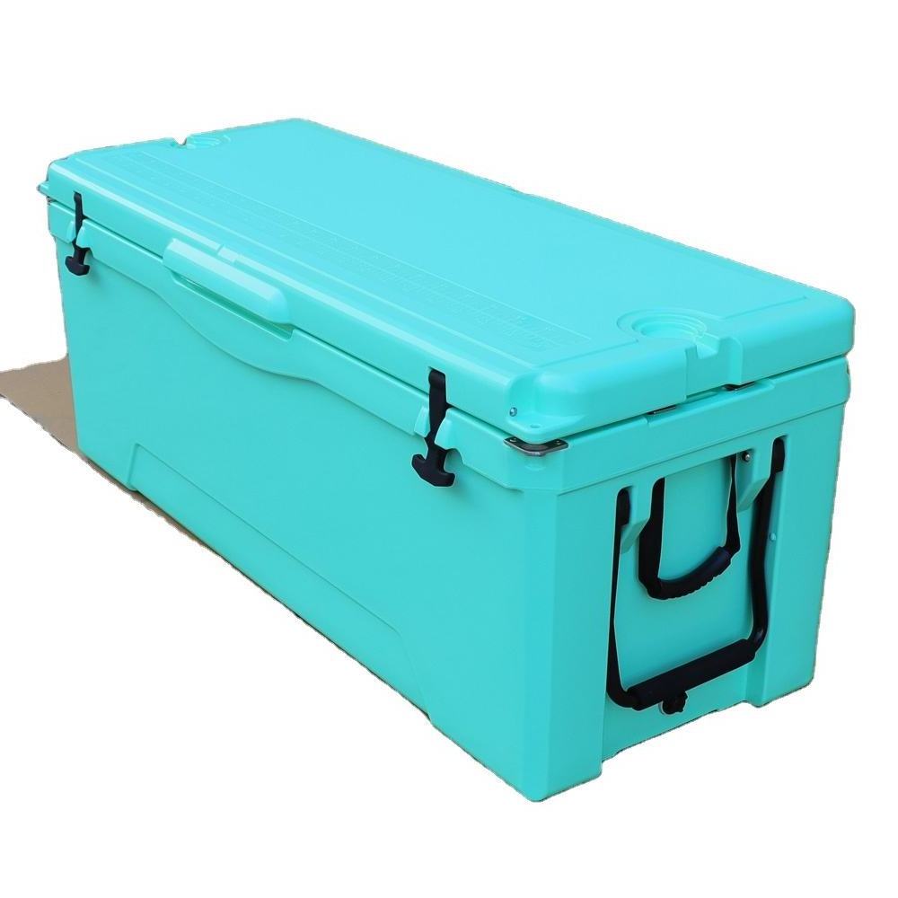 Portable Cool Heating Cooler Box Fishing Big Size Camping Ice Rotomolding Box Cooler