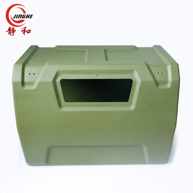 Pet Crate Cats Solid Pet Cages Rotomolded Plastic Dog Kennel Heavy Duty Dog Crate