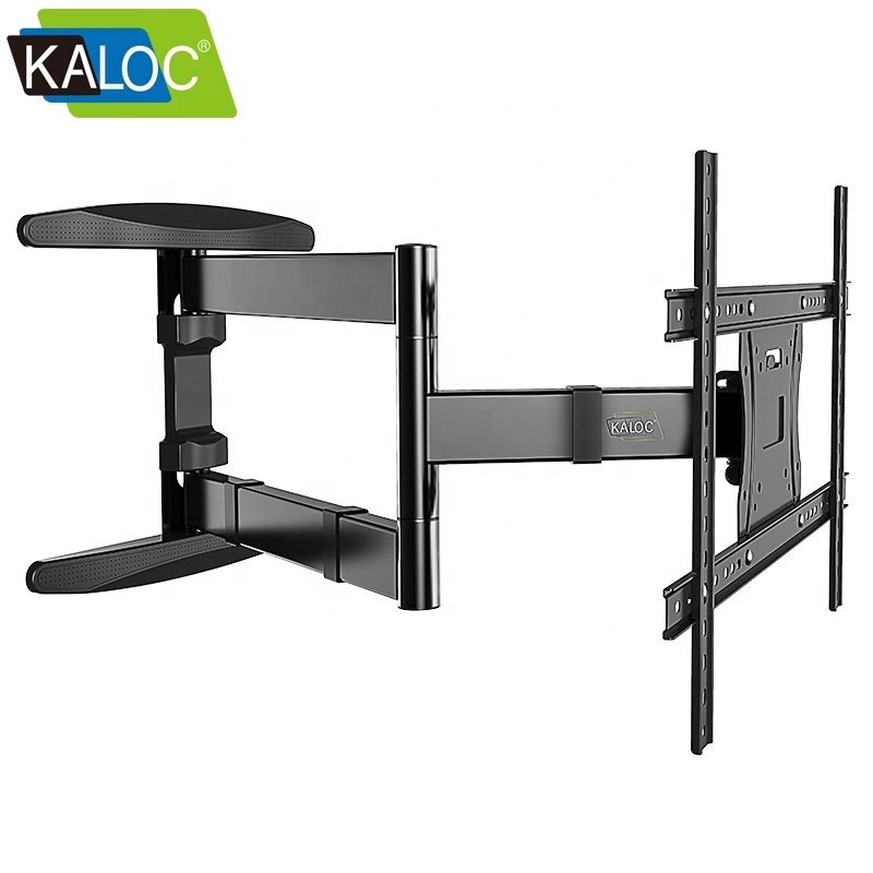 KALOC Max VESA 600*400mm Swing Arm TV Bracket Swivel TV Wall Mount Fits 40-70 Inch TV