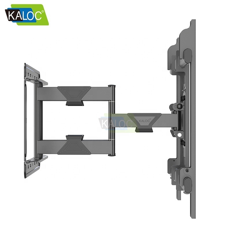 KALOC S9 Universal Motorized arm Full motion TV Wall Bracket Fits 55-90inch Smart Swivel Arms TV Wall Bracket Telescopic TV Rack