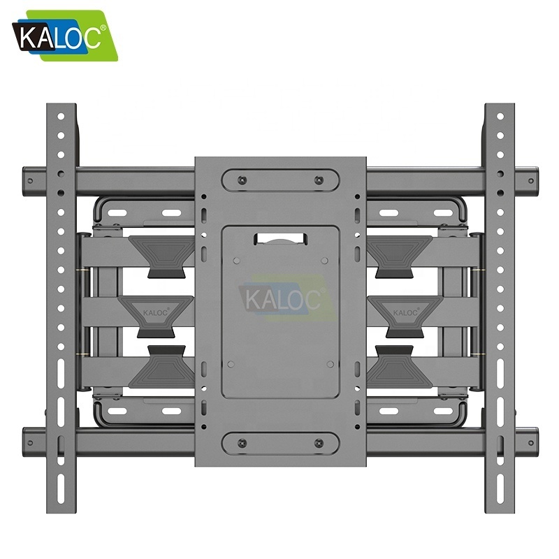 KALOC S9 Universal Motorized arm Full motion TV Wall Bracket Fits 55-90inch Smart Swivel Arms TV Wall Bracket Telescopic TV Rack