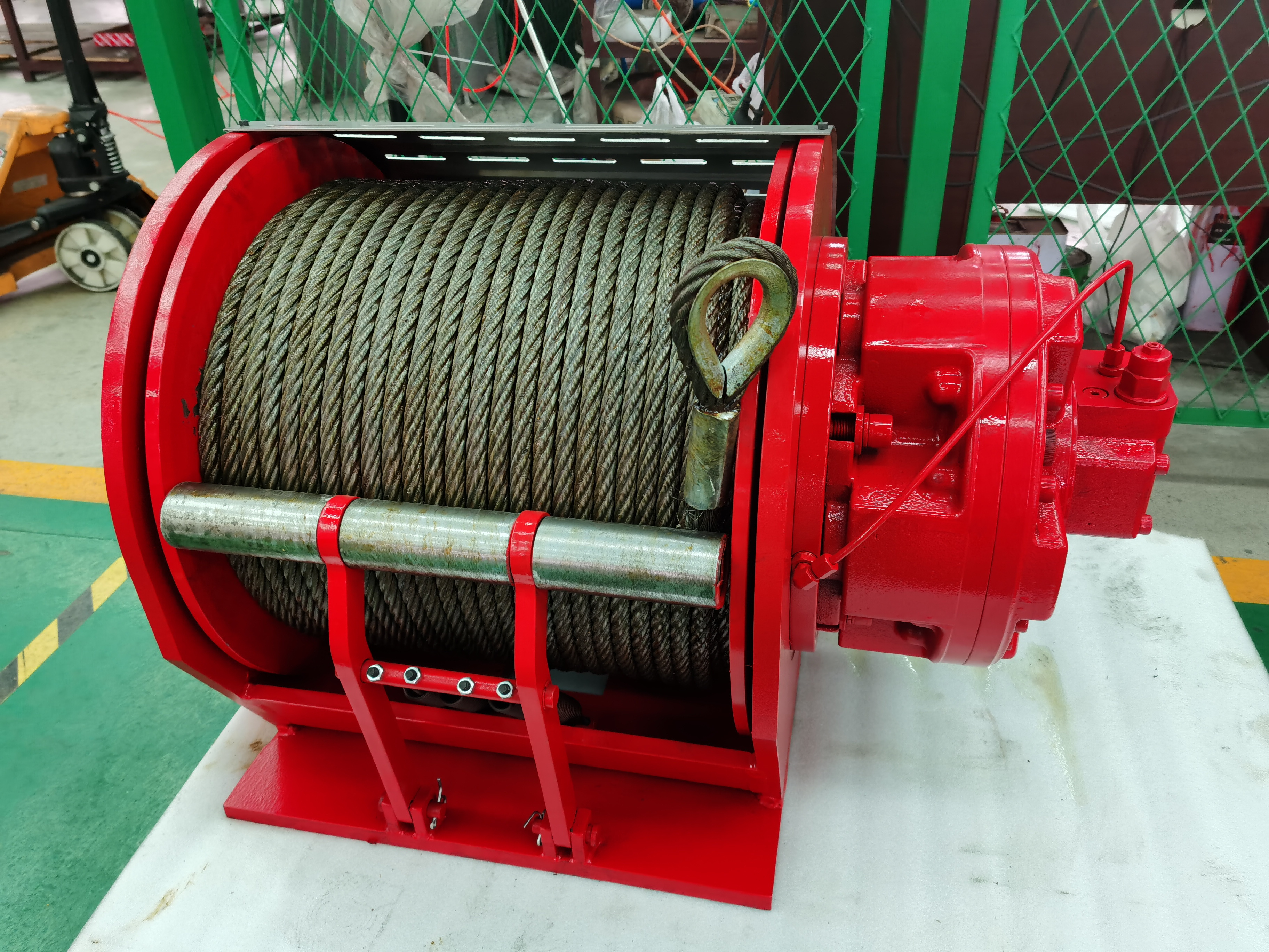 Hydraulic winch/ winch lifting/winch hydraulic free fall barge winch