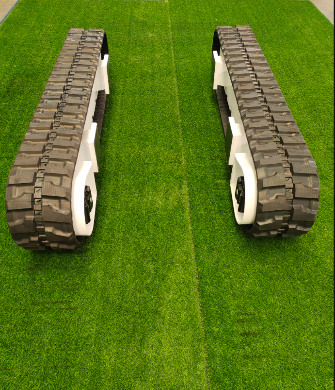 Professional Manufacturer of Rubber track undercarriage for loading transportation equipment chassis