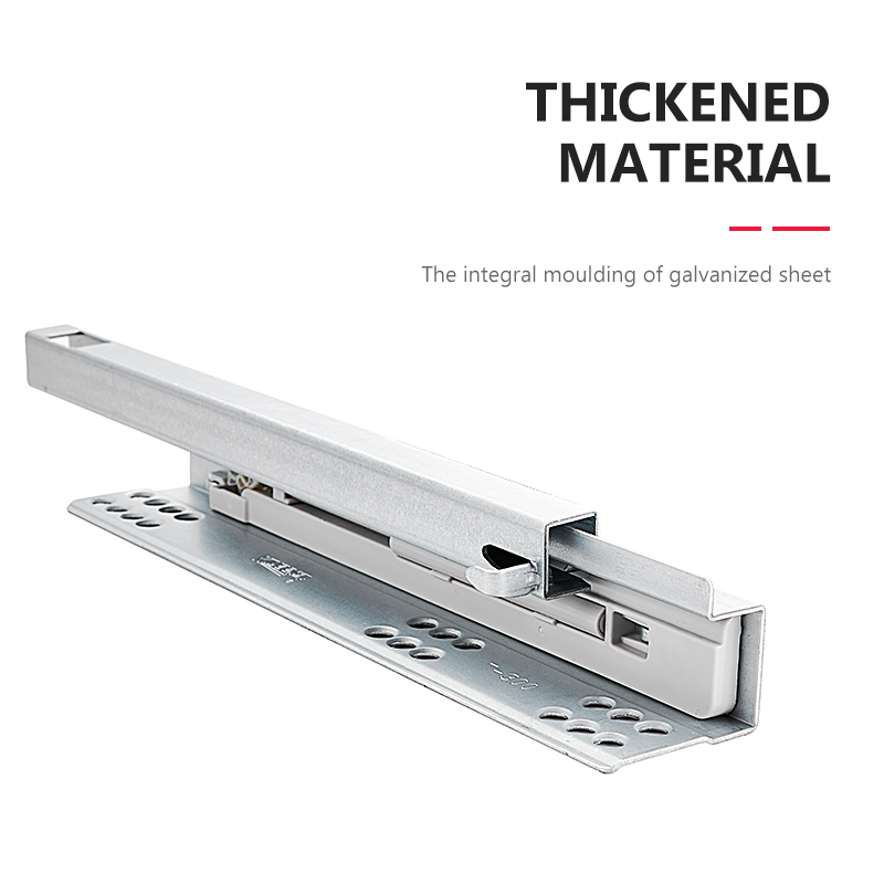 Kitchen Cabinet Drawer Slides Channel Galvanized Steel Bottom Undermount Drawer Slide