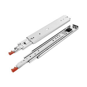 Kingstar 3 Folding Full Extension 76mm 220Kg Lock In Lock Out Heavy Duty Ball Bearing Locking Drawer Slide