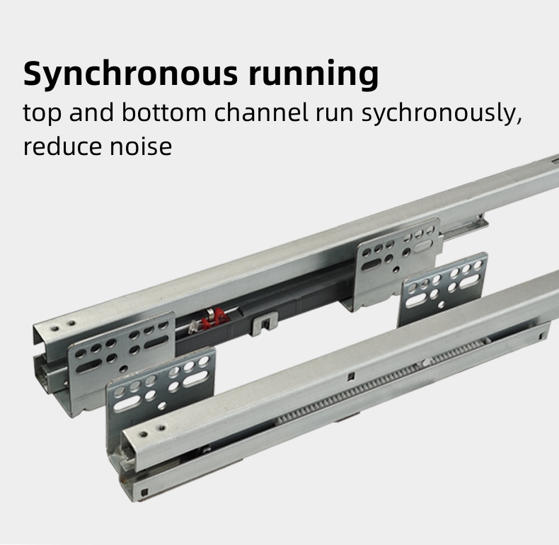 Side Mount Ball Bearing Slide Telescopic Channel Garage Hooks And Slide Rails