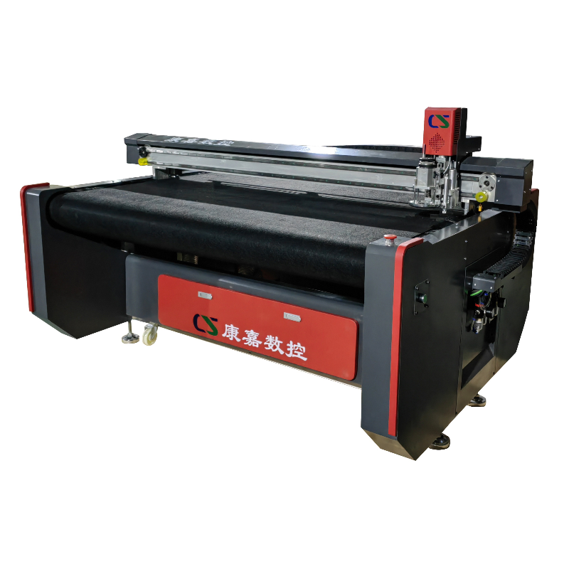 CNC Oscillating Knife Cutting Machine For Leather Corrugated Cardboard Gasket EVA Foam Cloth Vibration Cutting Machine