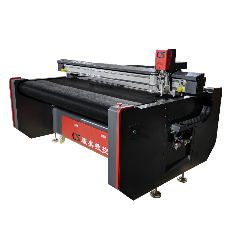 Foam PVC EVA Fiber Sponge Glass Plotter Auto Loading Digital Cutter Die Flatbed Sound Insulation Board Cutting Machine