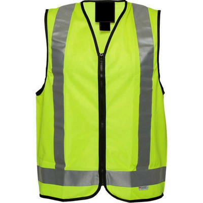 yellow safety vest Yellow Safety Reflective Vest Custom High Visibility Safety Jacket vest