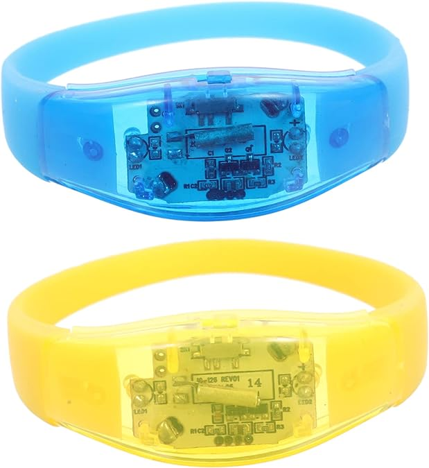 Custom Logo Led Wristbands Concerts Bar Nightclub Wedding Event LED Bracelet Light Up Wristband