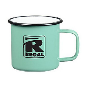 New Design Enamel Metal Camper Mug - 16 oz