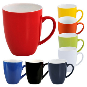 Logo Imprint 16 Oz. Two-Tone Glossy Bistro Ceramic Mug