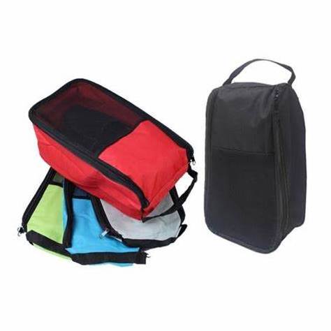 mesh bags shoes Custom New Fashion Travel Shoe Polyester Dust Travel Storage Shoe Bag