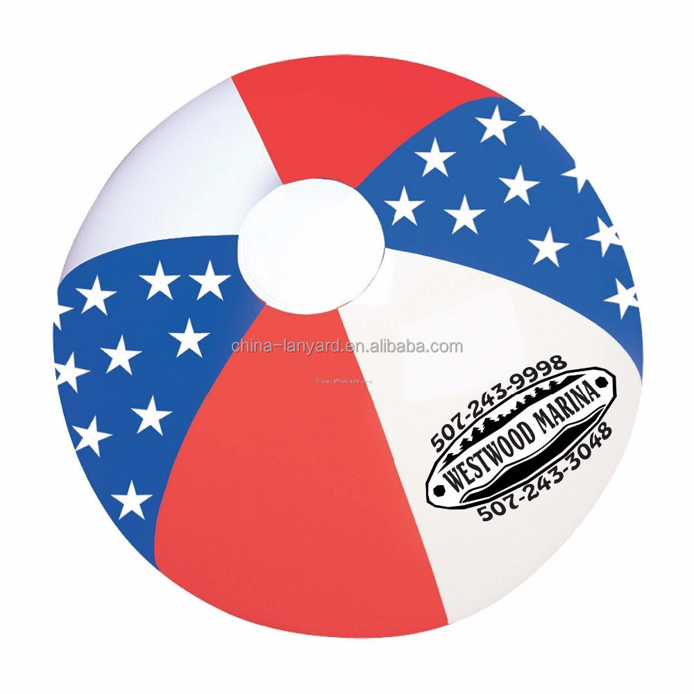 Hot Sale Custom Logo Printed Inflatable PVC Beach Ball