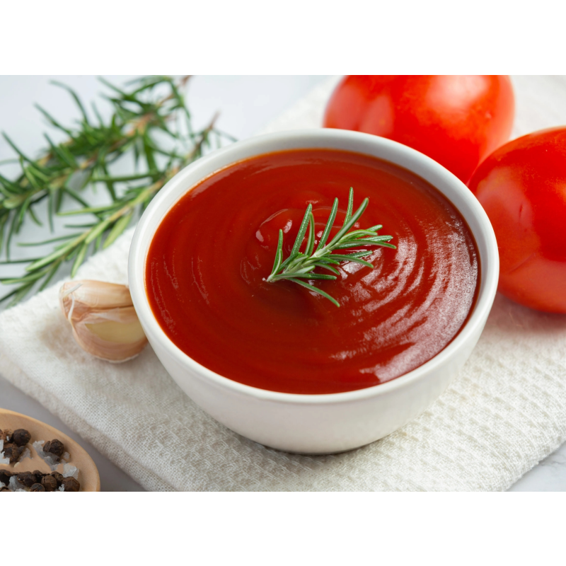 Manufacture Easy Open Aseptic Double Concentration 28-30% Brix Organic Canned Tomato Paste in Tin Cans Tomato Ketchup Restaurant