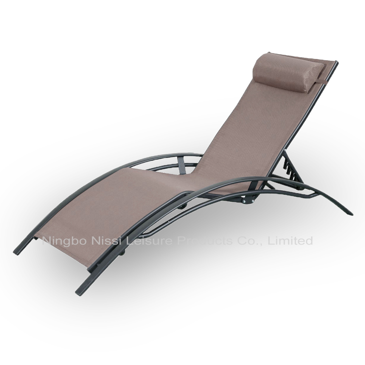 Cheap Morden Outdoor Beach Garden Patio Pool KD Metal Aluminium Chaise Lounge Sunloungers Sun Loungers for Beach Hotels