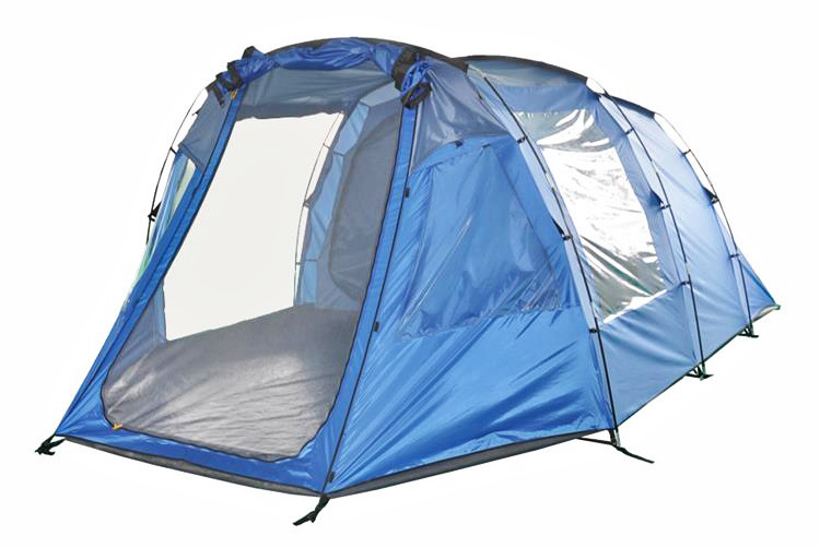 4 5 Person Large Tunnel Tent Camping Tent with 2 Bedrooms