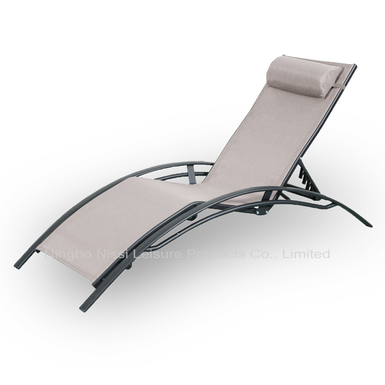 Cheap Morden Outdoor Beach Garden Patio Pool KD Metal Aluminium Chaise Lounge Sunloungers Sun Loungers for Beach Hotels