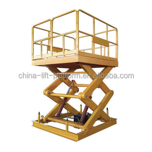 Lifter Machine Man Lift Platform Stationary Hydraulic Scissor Lift Cargo Table Truck