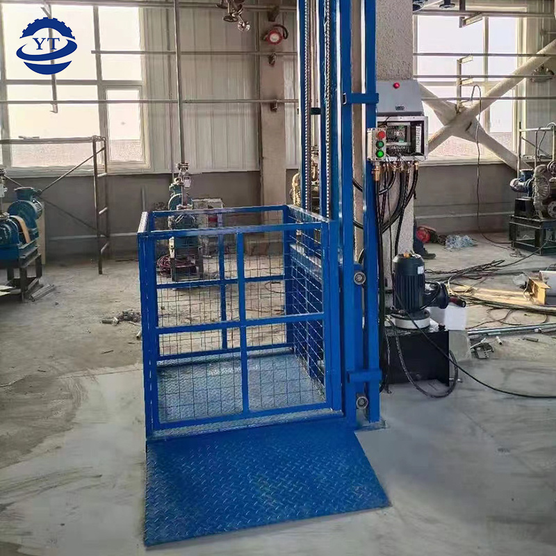 high quality small lift elevator warehouse freight elevator goods lift platform for sale