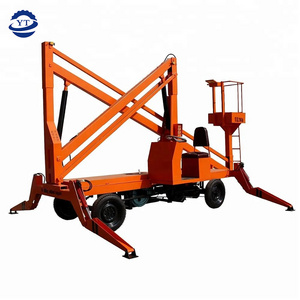 14M Articulated Boom Man Lifts Towable Mobile Hydraulic Articulated Boom Man Lifts For Sale