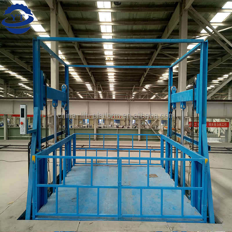 3000kg new Cargo Lift Platform Warehouse Used Hydraulic Vertical Cargo Lift for sale