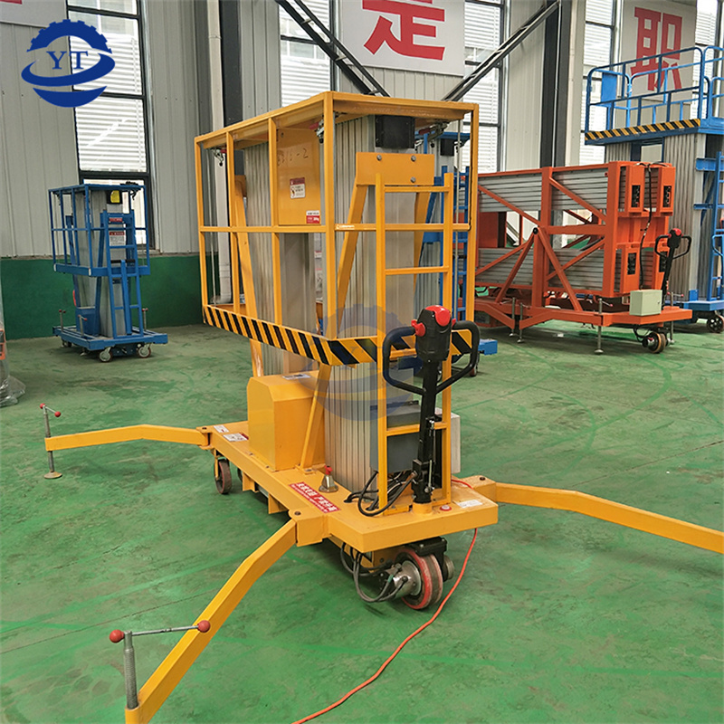 6 10 14 16 meter vertical lifts platform mobile electric hydraulic work platform for man lift