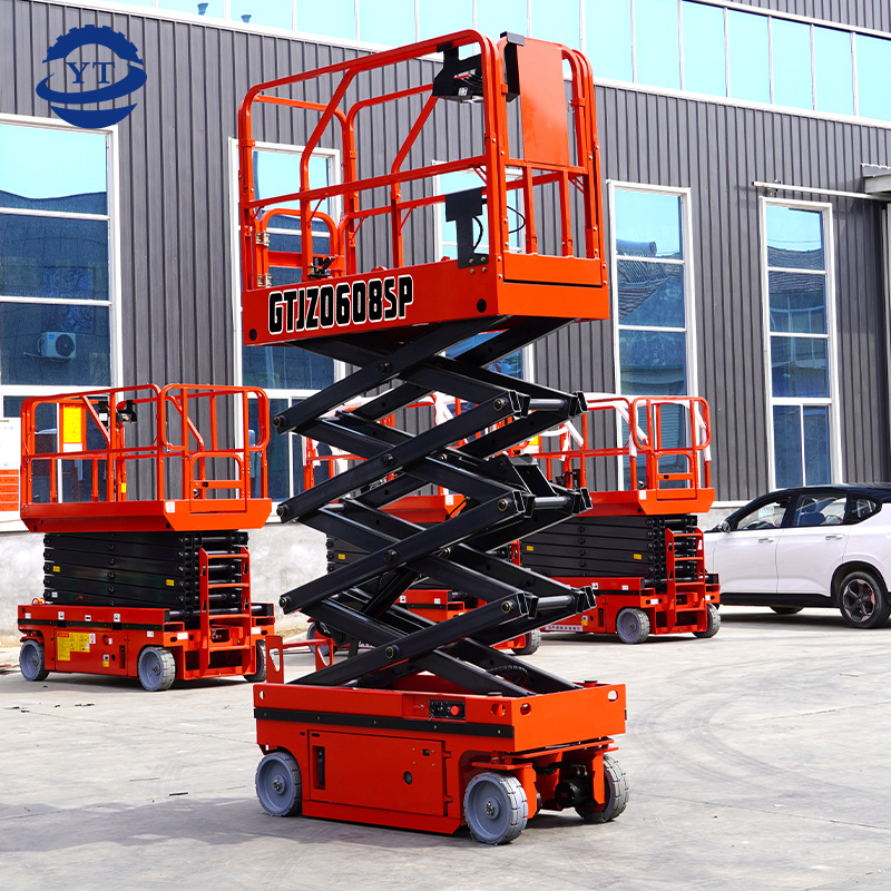 Hot Sale mini Self-propelled Electric Scissor Lift Platform Hydraulic Mobile Scissor Lift Table Manual Lift platform