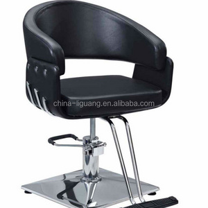 Salon furniture equipment set styling mirronr station shampoo unit parlour chairs metalchairs hair salon chair