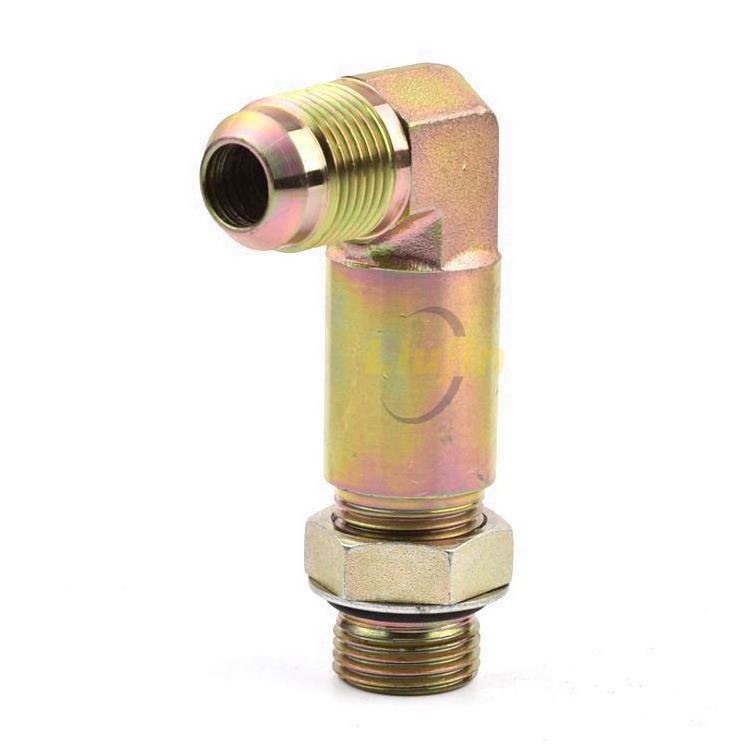 Jic female hydraulic flange nipple hose fitting garden hose connector