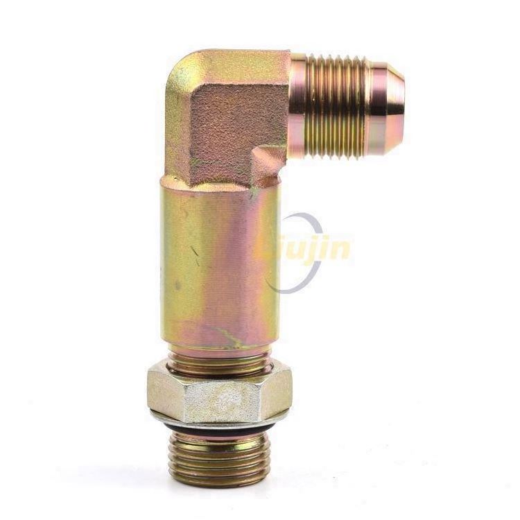 Jic female hydraulic flange nipple hose fitting garden hose connector