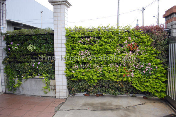 LSD-160104651 Artificial plants outdoor green wall/foliage wall decoration/ fern wall decore plastic plant